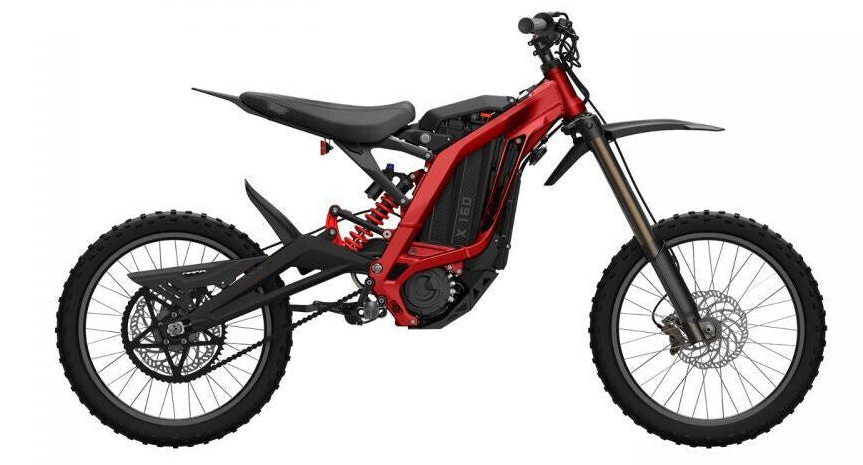 55MPH professional off-road e-bike with 60000 mAh capacity battery.