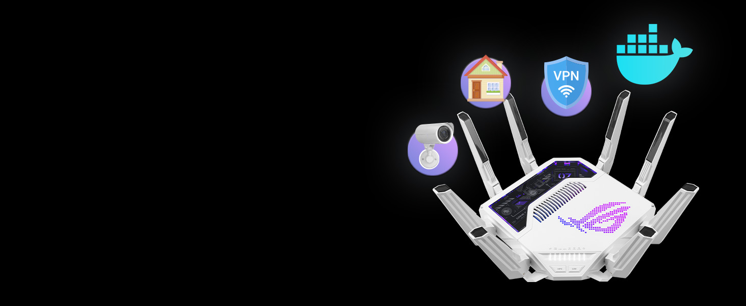 Three icon graphics shown on dark background - a running figure, communication symbol, and shopping cart, suggesting activity tracking or fitness app functionality.