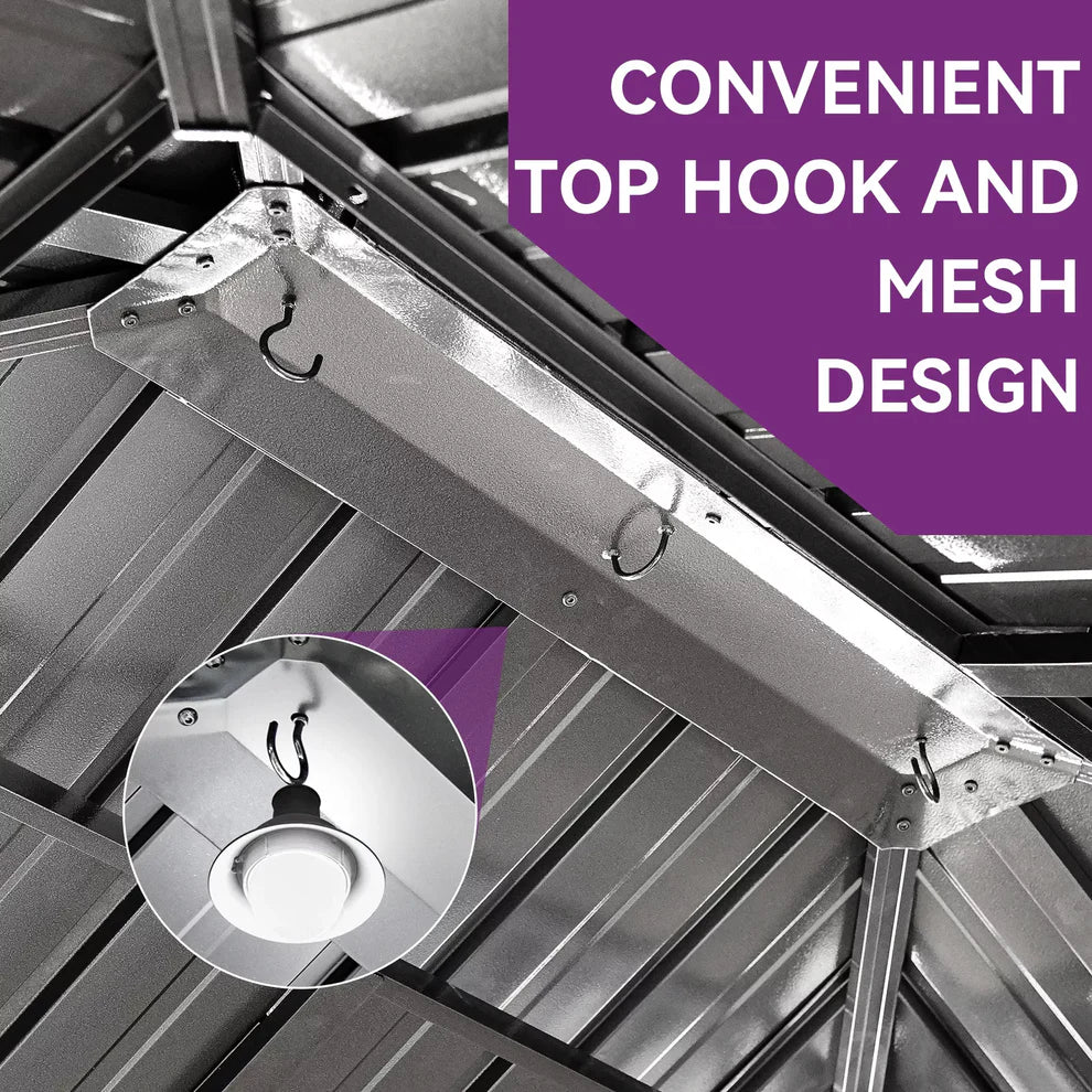 Lumen Outdoor Patio Hard Top Gazebo