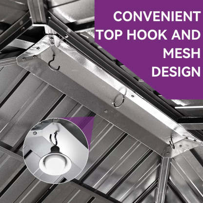 Lumen Outdoor Patio Hard Top Gazebo