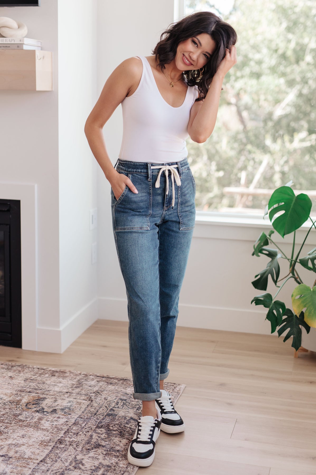 Pull On Denim Joggers（Buy 2 get 20% off）