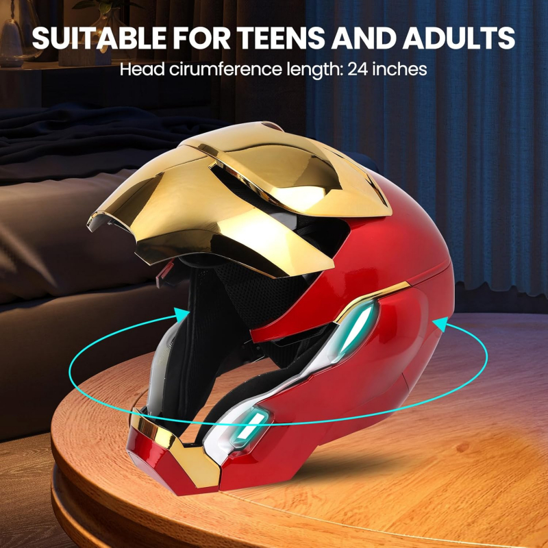 【Premium Edition】Iron Man Helmet MK50 – 1:1 Wearable, Voice & Touch & Remote Control
