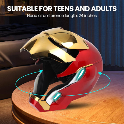 【Premium Edition】Iron Man Helmet MK50 – 1:1 Wearable, Voice & Touch & Remote Control
