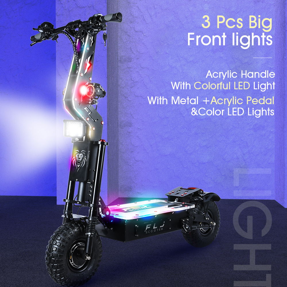 (🔥Limited Time Sale) E2 14inch 8000W best off road electric scooter with mobility powerful electric scooter