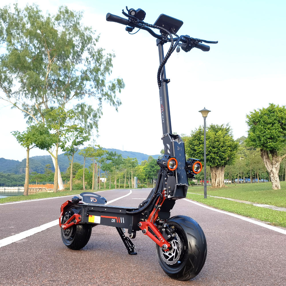 Latest Obarter D5 5000W Electric Scooter wtih 12inch Fat Tire On road Removeable battery kickscooter electric bike e scooters