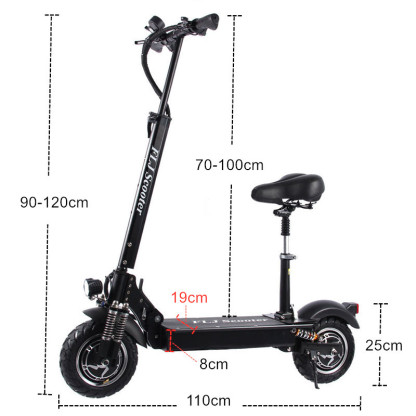 (🔥Limited Time Sale) T11 2400W Dual Motor good electric scooters for sale for adults