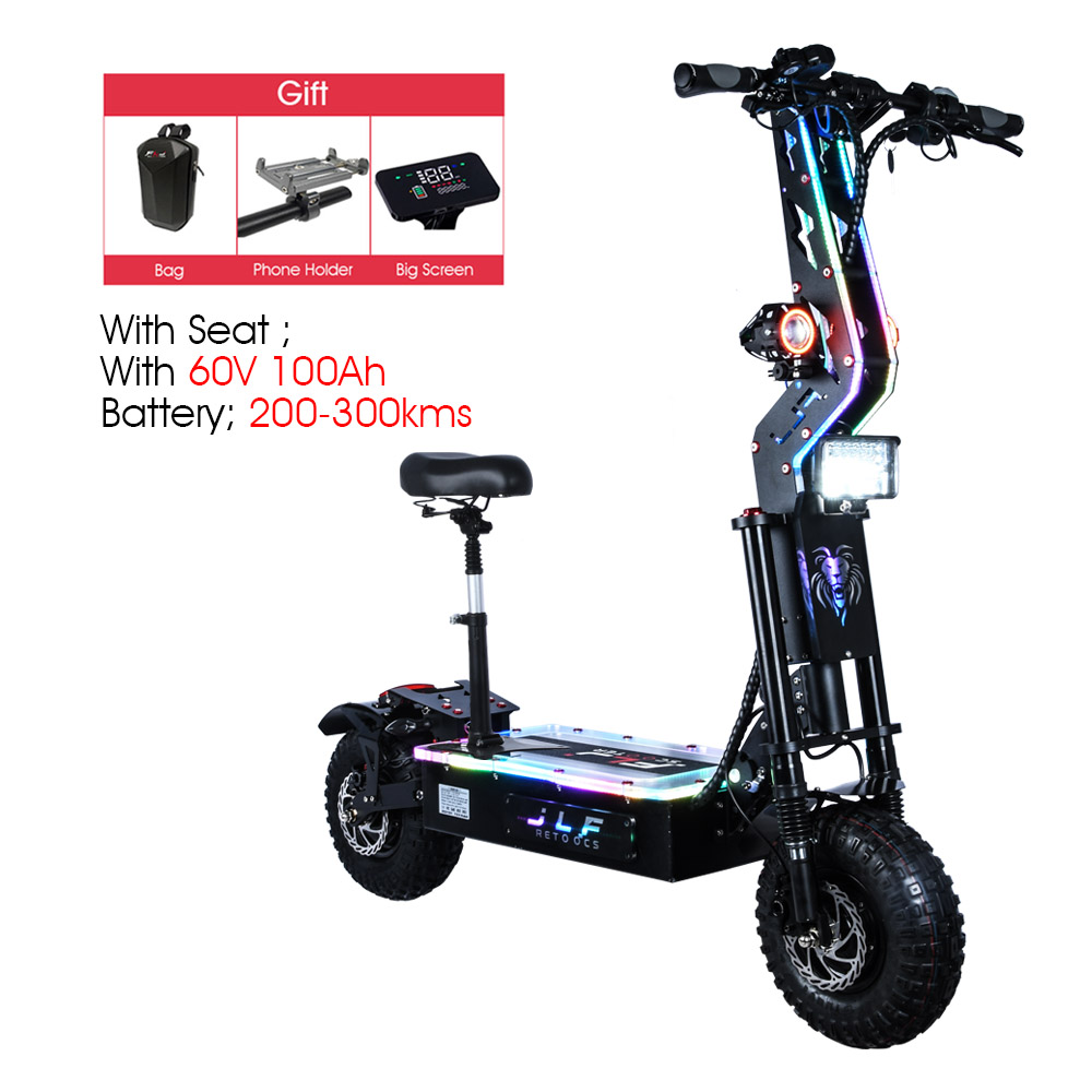 (🔥Limited Time Sale) E2 14inch 8000W best off road electric scooter with mobility powerful electric scooter