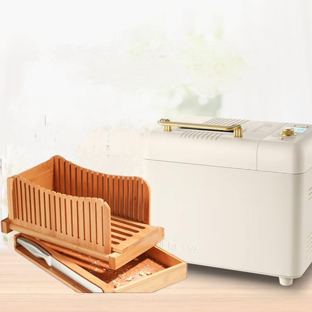 Bread Maker Machine, 15-in-1 2LB Automatic Breadmaker with Gluten Free Sourdough Setting(Including recipe books)