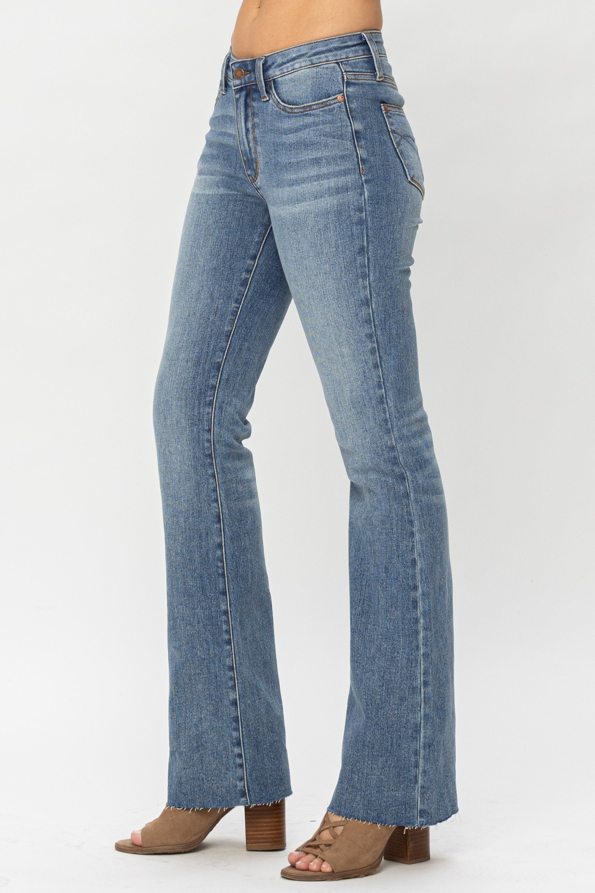 Tummy Control Tuck Bootcut Jeans（Buy 2 get 20% off）