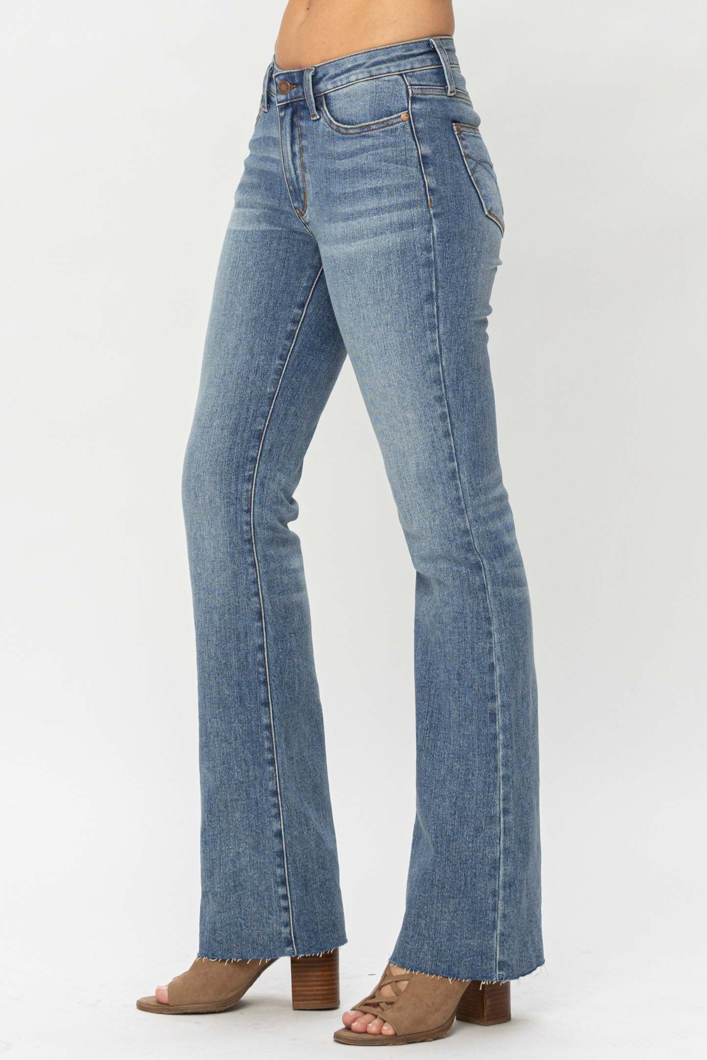 Tummy Control Tuck Bootcut Jeans（Buy 2 get 20% off）