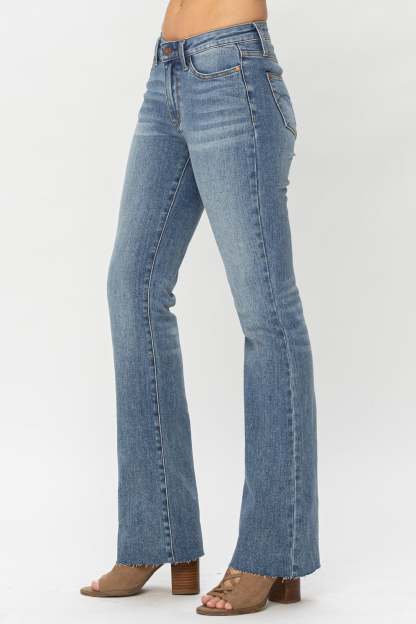 Tummy Control Tuck Bootcut Jeans（Buy 2 get 20% off）