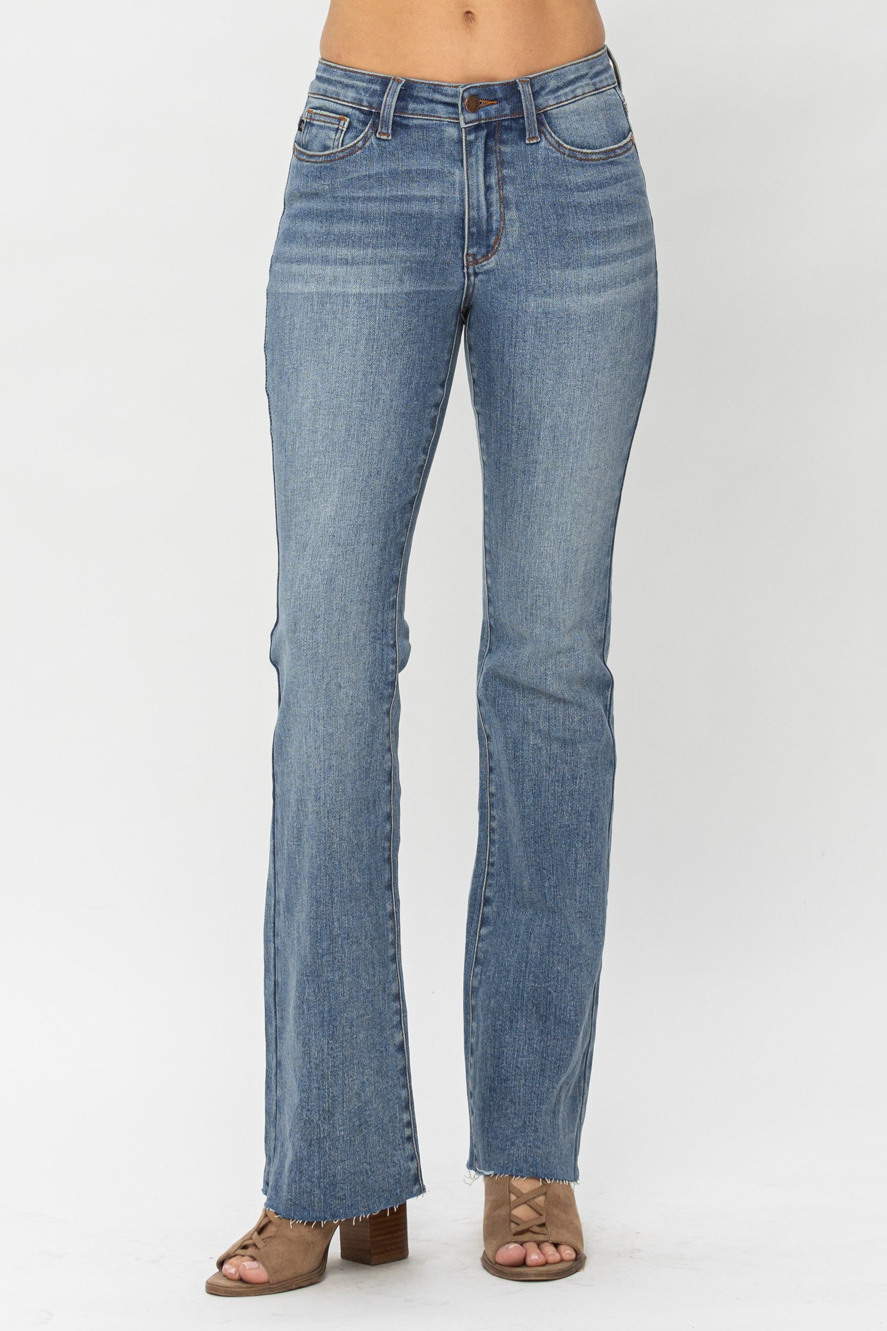 Tummy Control Tuck Bootcut Jeans（Buy 2 get 20% off）