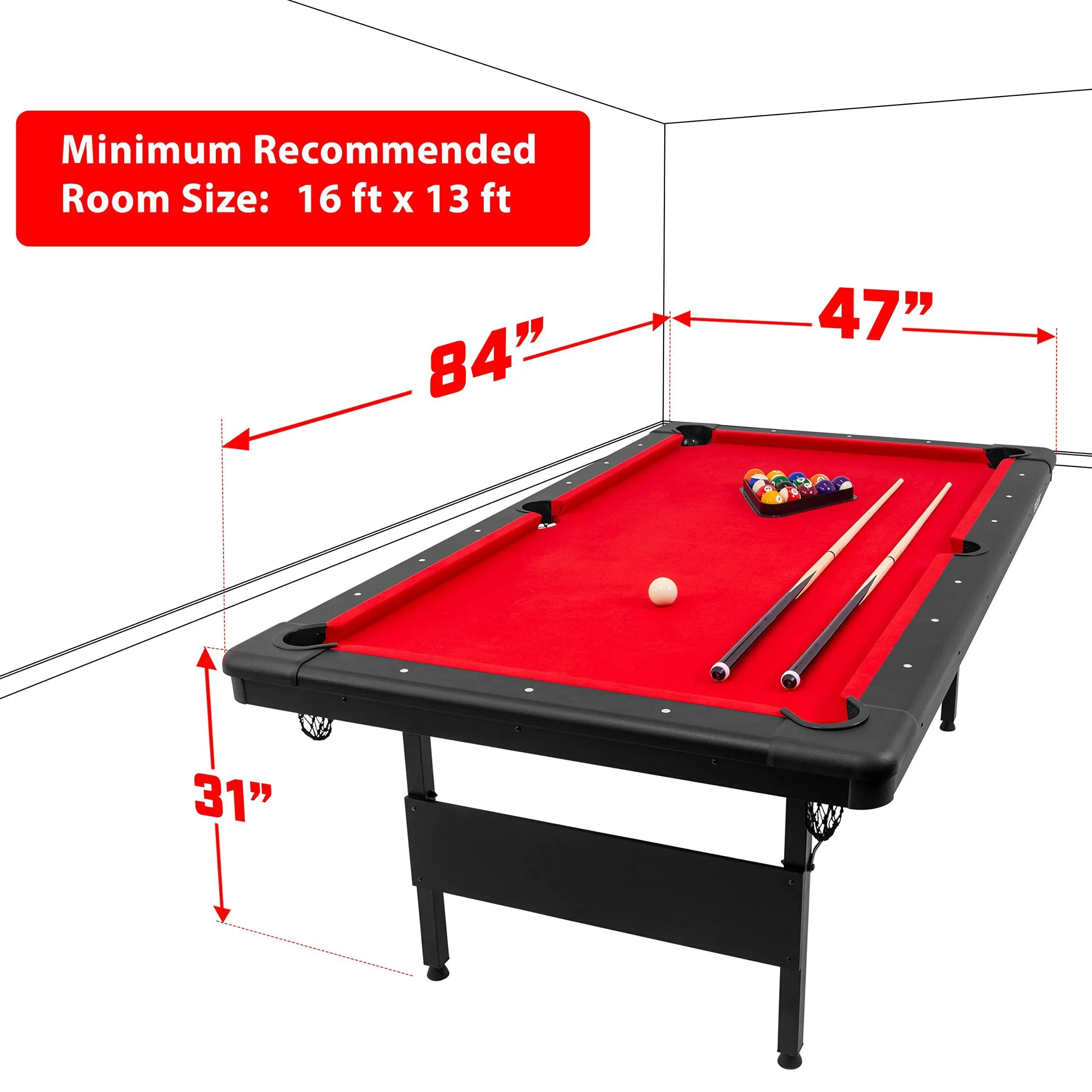 Portable Pool Table 💥Clearance💥 -The most casual game for parties