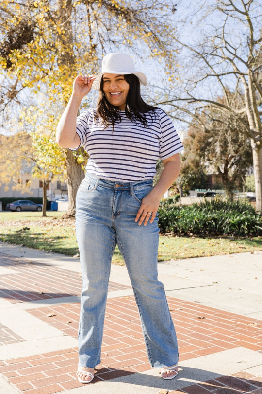 Tummy Control Tuck Bootcut Jeans（Buy 2 get 20% off）