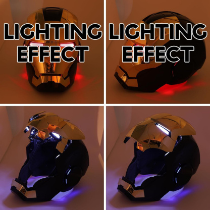 [NEW]War Machine Mask Mk5 Iron Man Helmet  Voice Control