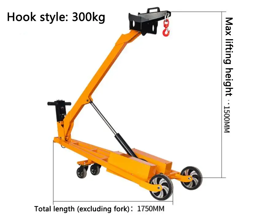 🎉Last Day Clearance🔥Hand Push Portable Electric Forklift