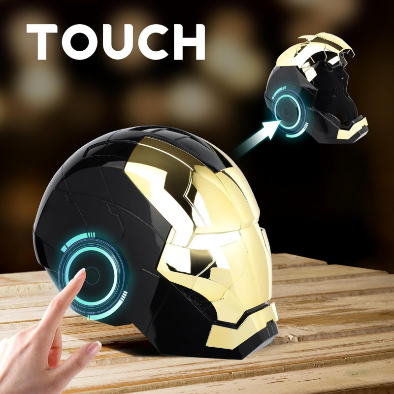 [NEW]War Machine Mask Mk5 Iron Man Helmet  Voice Control