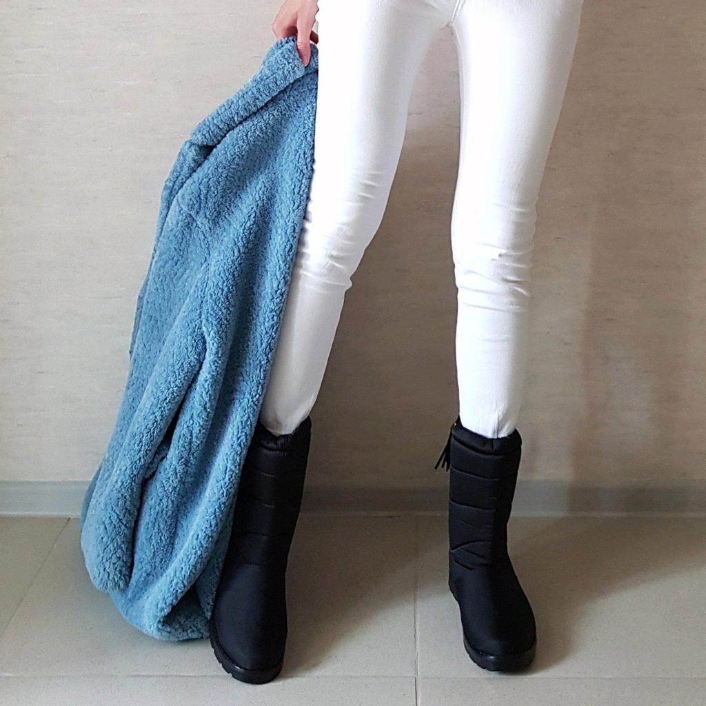 Winter Ladies Waterproof Warm Non-slip Down Snow Boots