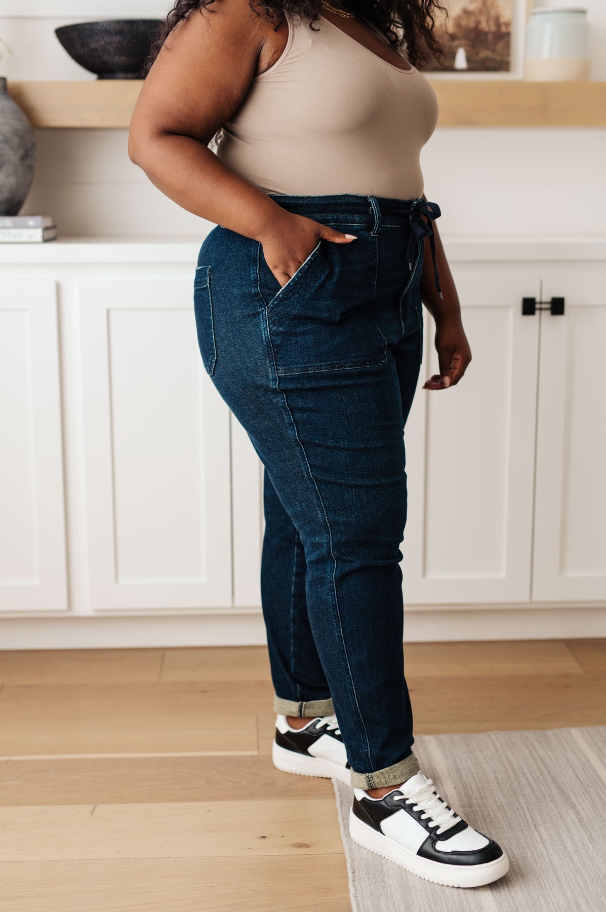 Pull On Denim Joggers（Buy 2 get 20% off）