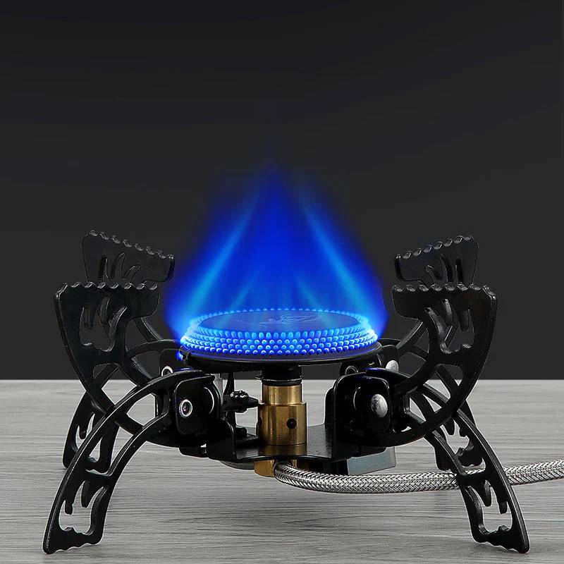 Mini Windproof Outdoor Split Small Gas Stove Cassette Fierce Stove