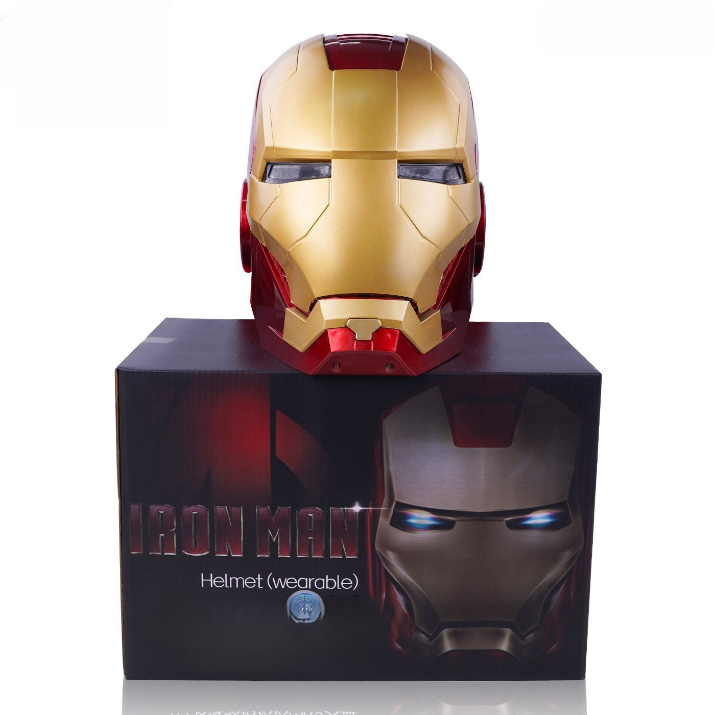 [NEW] Iron Man Helmet 1:1 Wearable Mask | Touch Control Entry Model