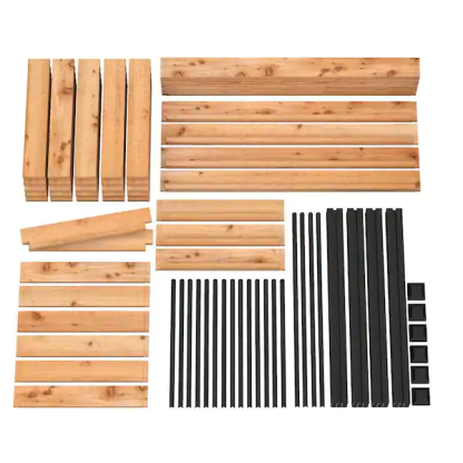 💥Self-Watering Eco-Stained Elevated 2'x8' Planter Box with Arch Trellis💥Flash sale ⚡ Limited Stock