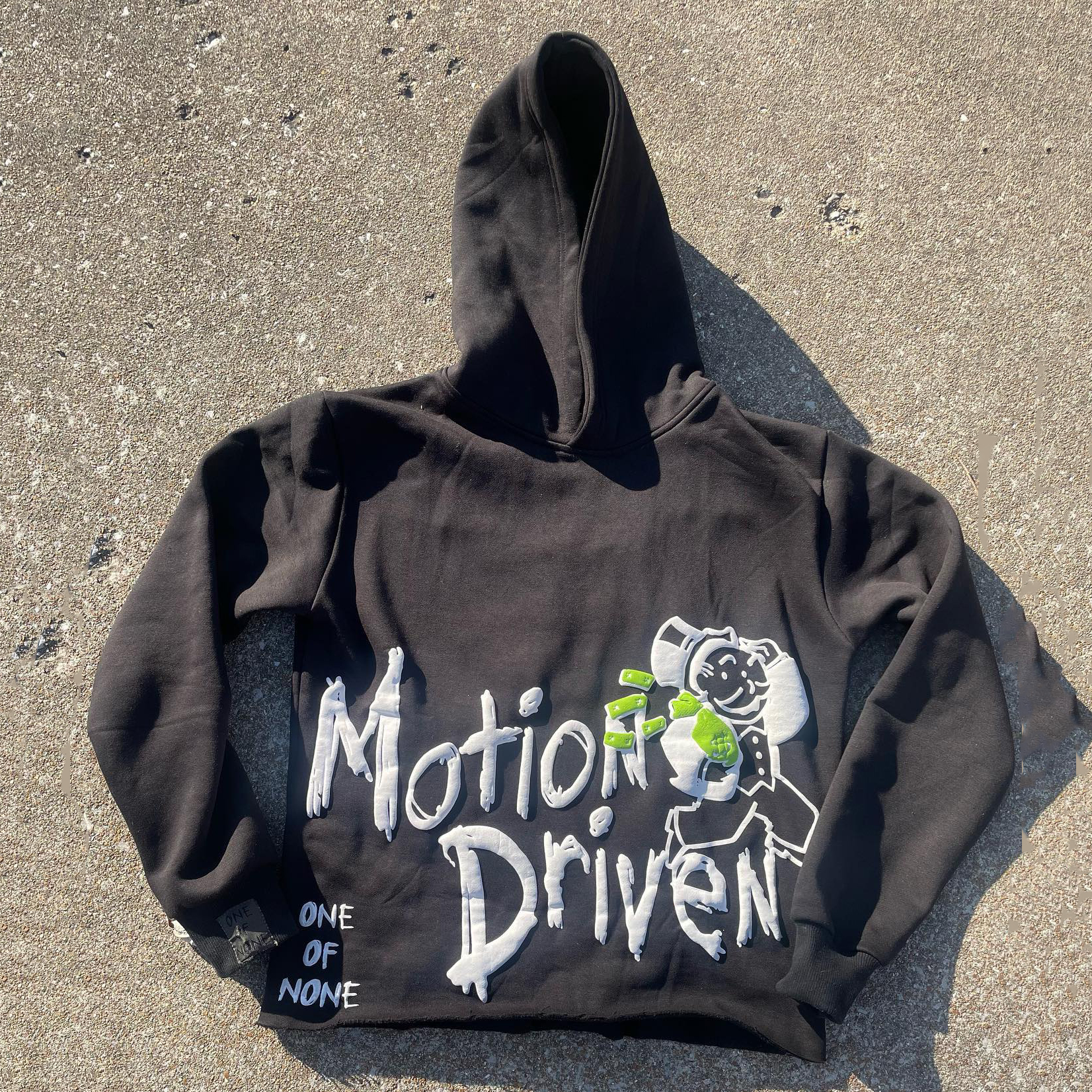 Lucky Kiss Print Casual Street Hoodie