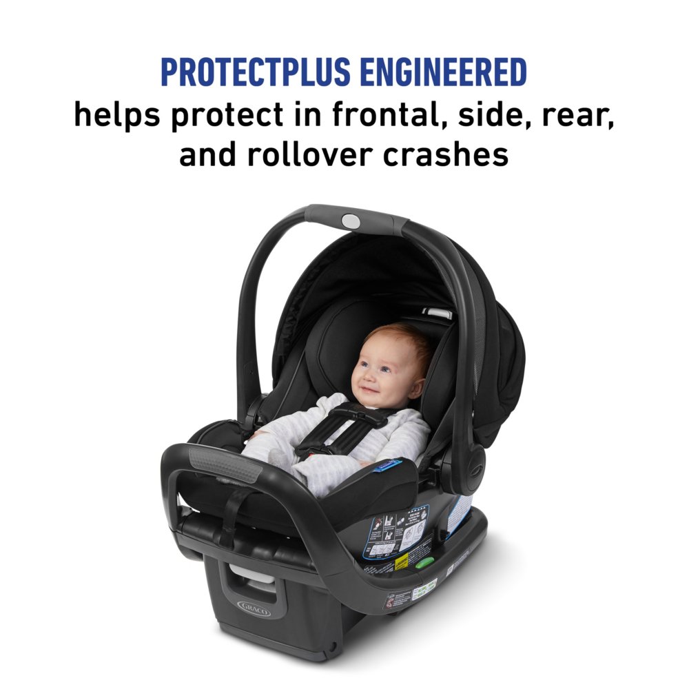  SnugFit 35 DLX Infant Car Seat Baby Car Seat with Anti Rebound Bar