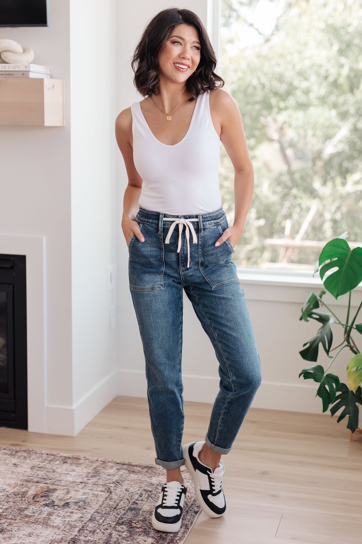 Pull On Denim Joggers（Buy 2 get 20% off）
