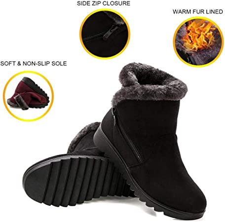 Women New Winter Premium Plush Cotton Shoes