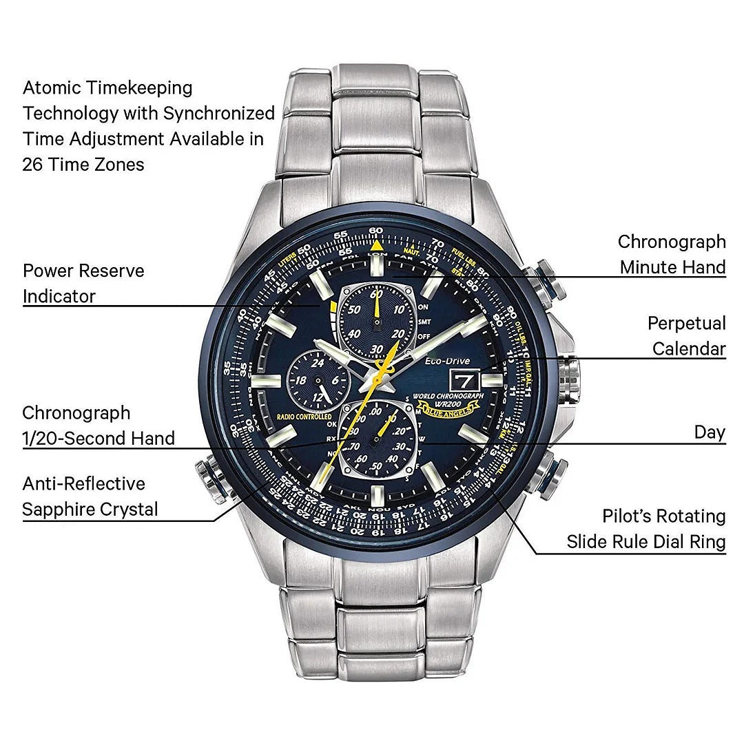 Last Day Promotion- Blue Angel series flying watch