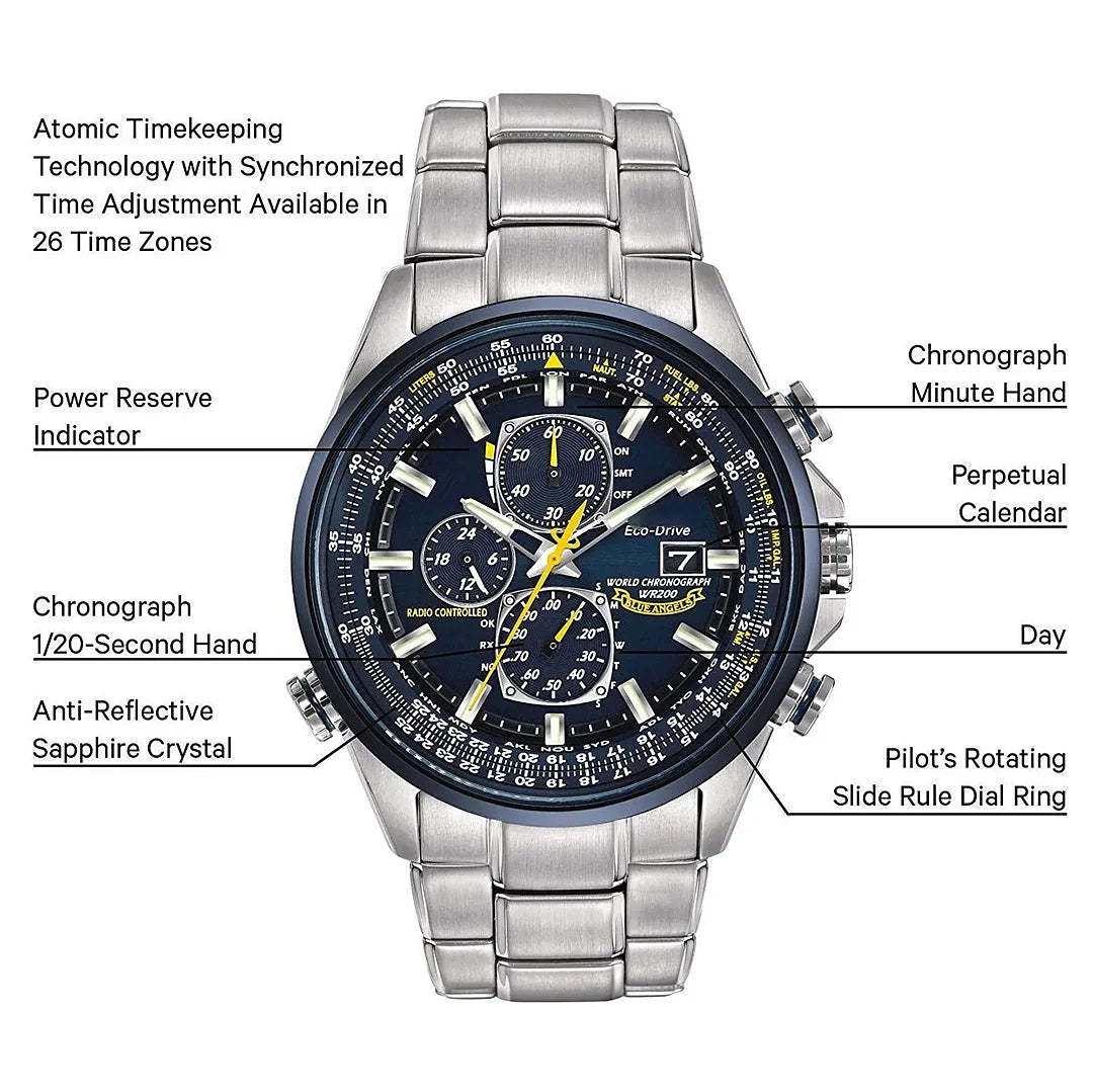 Last Day Promotion- Blue Angel series flying watch