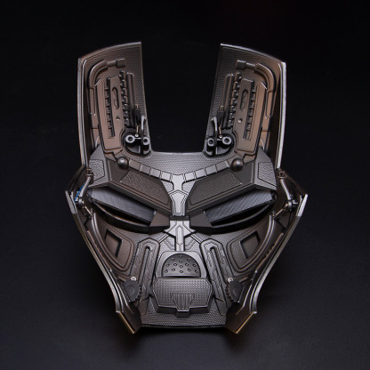 【Premium Edition】 Iron Man Helmet MK7 English voice control