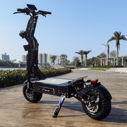 Latest 14inch fat wheel 10000W Fat Tire Electric Scooter with Top Speed 66MPH