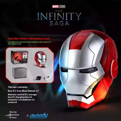 【Premium Edition】Iron Man MK5 Helmet Life-Size 1:1 Collectible