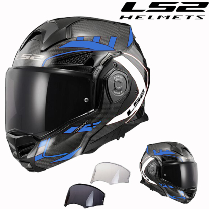 LS2 FF901 ADVANT X+ helmet in lightweight carbon fiber