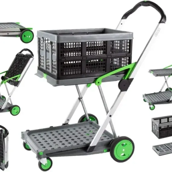 🔥Clearance Price SGD 4.99🔥 Multipurpose Folding Cart 😍