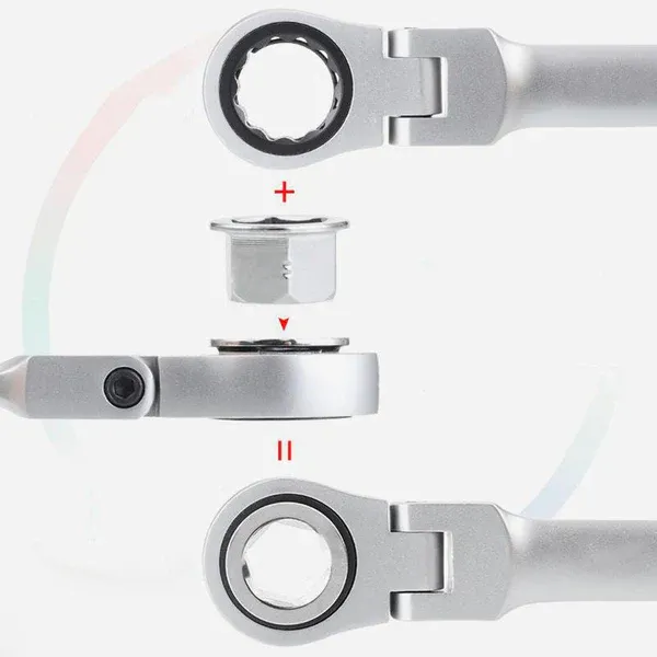 15PCS Adjustable Ratchet Wrench Kit🎅Great Christmas Gift🎁