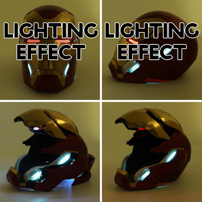 【Premium Edition】Iron Man Helmet MK50 – 1:1 Wearable, Voice & Touch & Remote Control