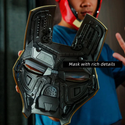 【Premium Edition】 Iron Man Helmet MK7 English voice control