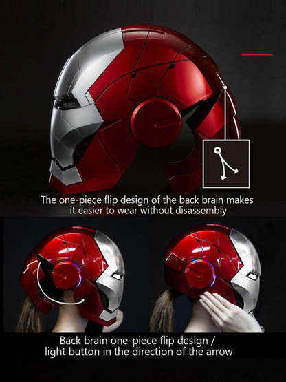 【Premium Edition】Iron Man MK5 Helmet Life-Size 1:1 Collectible