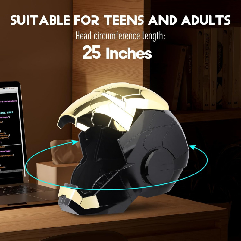 [NEW]War Machine Mask Mk5 Iron Man Helmet  Voice Control