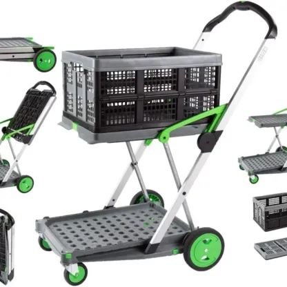 🔥Clearance Price SGD 4.99🔥 Multipurpose Folding Cart 😍