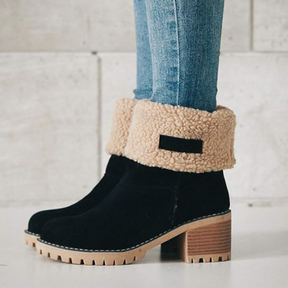Women's Soft Waterproof Wool Lining Boots
