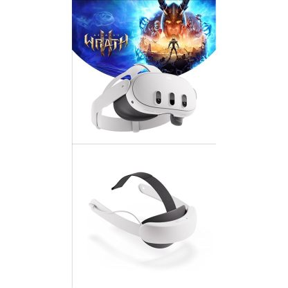 Meta Quest 3 128GB • Breakthrough Mixed Reality • Powerful Performance • Asgard’s Wrath 2 Bundle