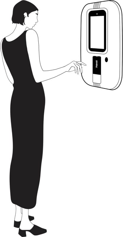 WF Tastemakers Polaroid at-Home Instant Photo Booth (White)