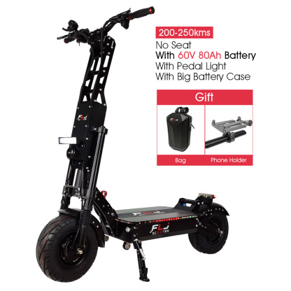 (🔥Limited Time Sale) K6 6000W all terrain Fat wheels dual motor electric scooter with Max Speed 53MPH