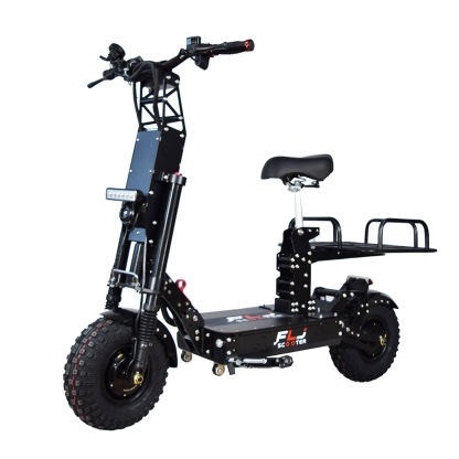 2022 New K14 14inch 8000W Fat wheels skateboard electric scoote with Short Handle fast speed 58MPH