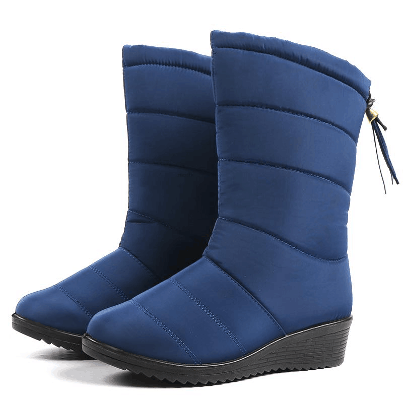 Winter Ladies Waterproof Warm Non-slip Down Snow Boots