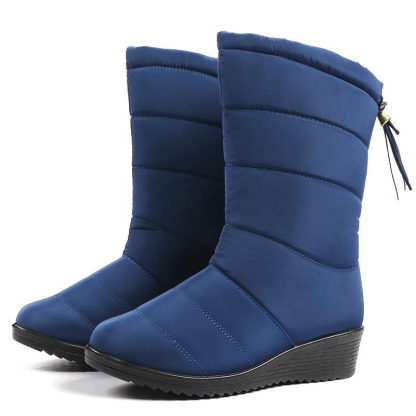 Winter Ladies Waterproof Warm Non-slip Down Snow Boots